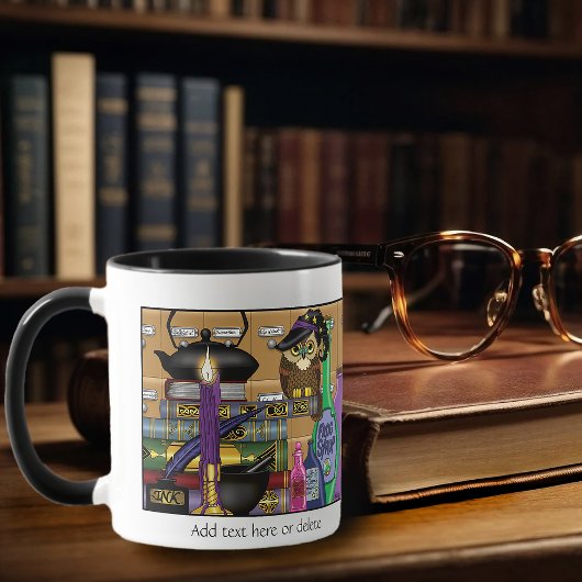 Mug Potions de livres d'hibou Assistant