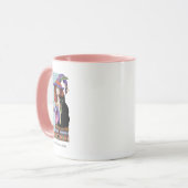 Mug Potions de sorcières de livres de chats (Devant gauche)