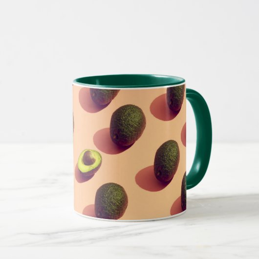 Mug Potrait de fruits Avocado (Devant droit)