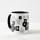 Mug Pots de fleurs non tamisés (Devant gauche)