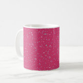 Mug Pots de peinture Pastel Raspberry Pink (Devant gauche)