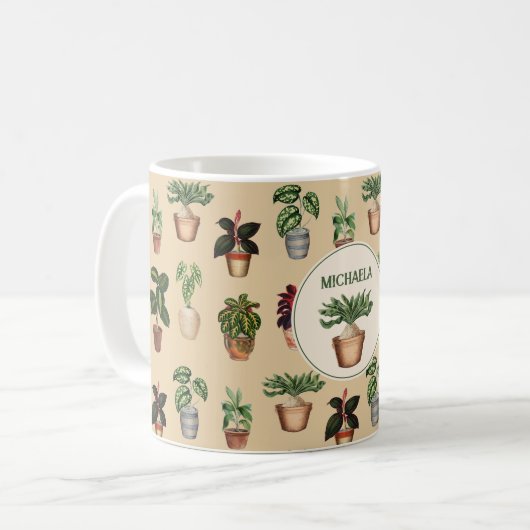Mug Pots en terre cuite Plante (Devant gauche)