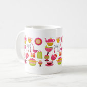 Mug Pots et casseroles roses Ustensiles de cuisine (Devant gauche)