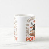 Mug Pottery Ceramics Artist Just A Girl Who Loves Pott (Centre)