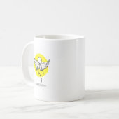 Mug Poubelle à café Inspirational Angel 11oz (Devant gauche)