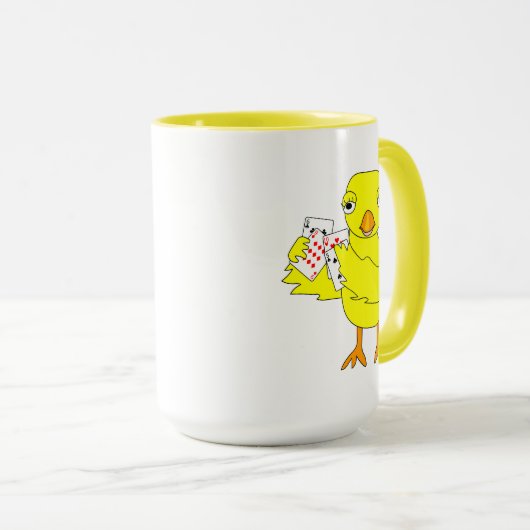 Mug Poubelle de Cribbage (Devant droit)