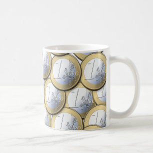 Mug Poubelle Euro Pièces - choisir style & couleur