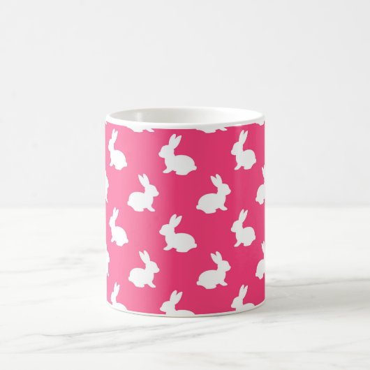 Mug Poubelles roses et blanches (Centre)
