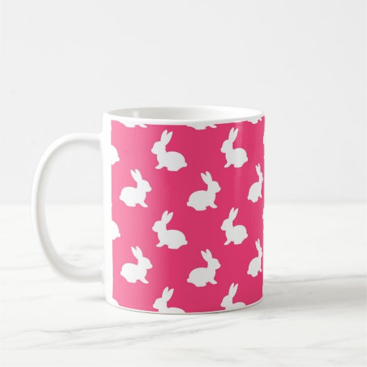 Mug Poubelles roses et blanches (Gauche)