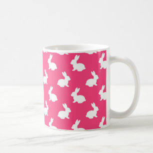 Mug Poubelles roses et blanches