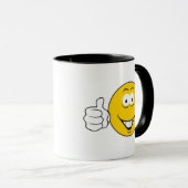 Mug Pouce vers le haut (Devant droit)