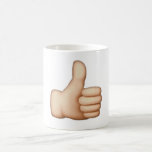 Mug Pouce vers le haut - Emoji<br><div class="desc">Pouce vers le haut - Emoji</div>