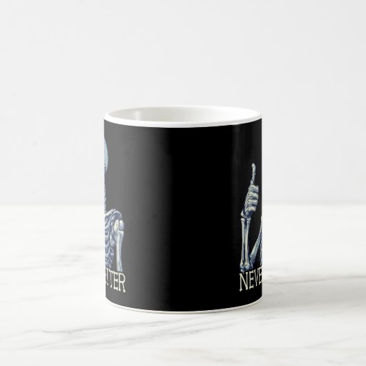 Mug Pouce vers le haut jamais mieux Skeleton S (Centre)