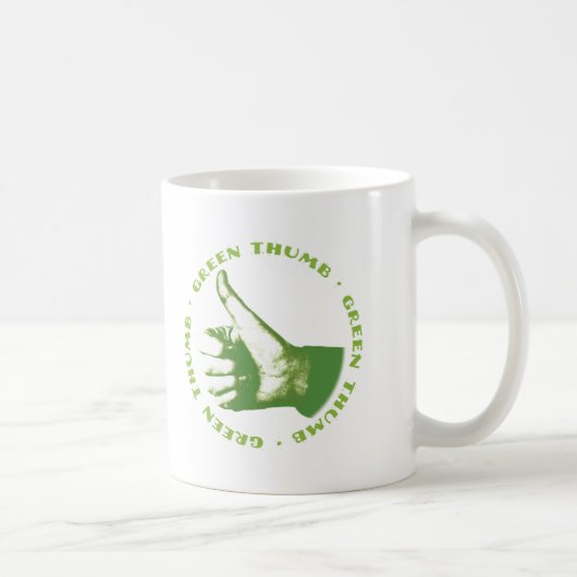 Mug Pouce vert (Droite)