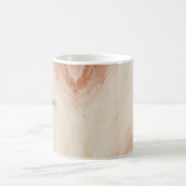 Mug Poudre marron poussiéreuse chic (Centre)