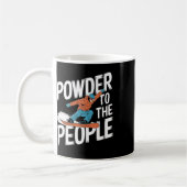 Mug Poudre Pour Le Peuple - Snowboarder Snowboard 1 (Gauche)