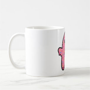 Mug Poudres de fantôme de beignet Halloween mignon