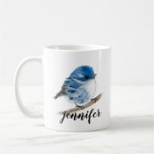 Mug Poudrière bleue personnalisée (Gauche)