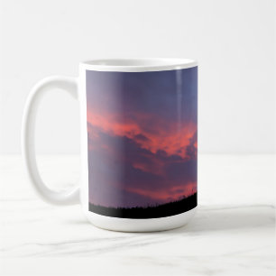 Mug Poulain de Pur Sang Silhouetté au Lever du Soleil