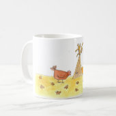 Mug Poule dans le maïs (Devant gauche)