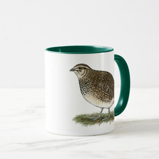 Mug Poule de cailles de Coturnix (Devant droit)