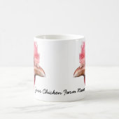 Mug Poule de couche faite varier le pas par rouge (Centre)