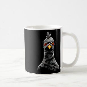 Mug Poule de Halloween Mummy Eyegls Motif Animal Hallo