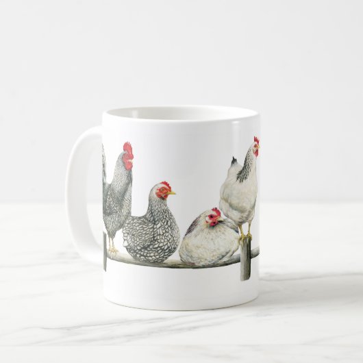 Mug Poule de Janet Pidoux (Devant gauche)