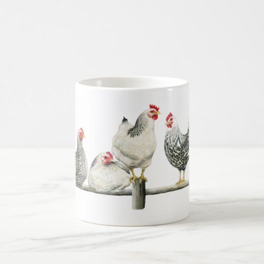 Mug Poule de Janet Pidoux (Centre)