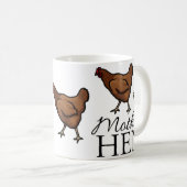 Mug Poule de mère (Devant droit)