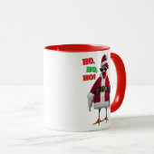 Mug Poule de Noël (Devant droit)