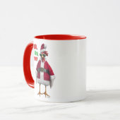 Mug Poule de Noël (Devant gauche)