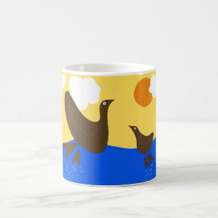 Mug Poule d'eau et poussin