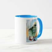 Mug Poule polonaise (Devant droit)