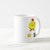Mug Poule reconnaît l'œuf de sa sœur (Devant droit)