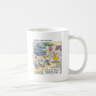Mug Poules Barrières Cadeaux Drôles de Cartoon & T-shi