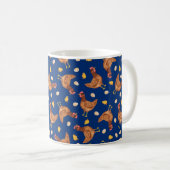 Mug Poules et œufs (Devant droit)