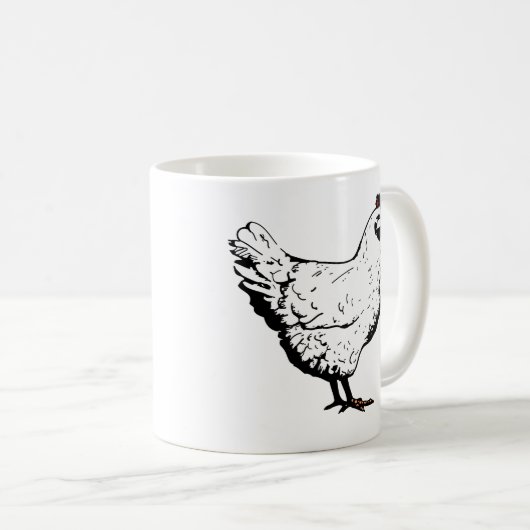 Mug Poulet (Devant droit)