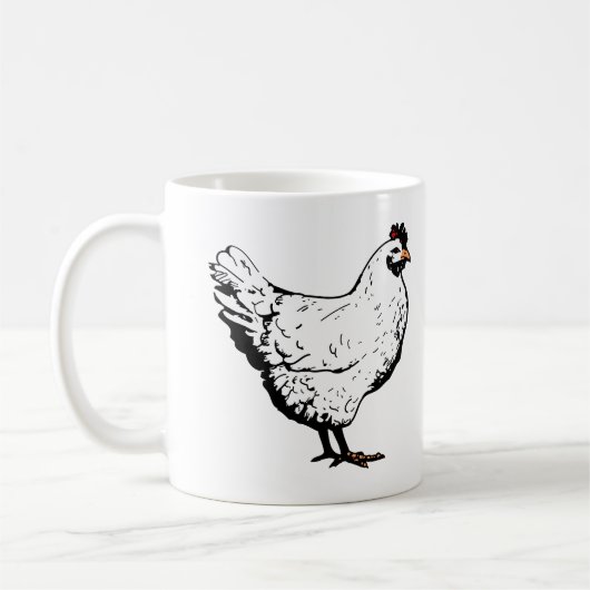 Mug Poulet (Gauche)