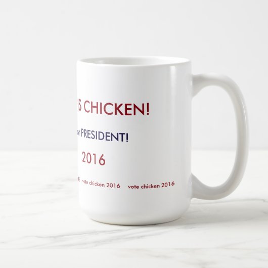 Mug poulet 2016 de vote ! (Droite)