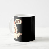 Mug Poulet 67 Mème Six Sept Drôle Gen Alpha (Devant gauche)