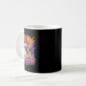 Mug Poulet Cool Drôle Hipster Sungles Coq (Devant gauche)