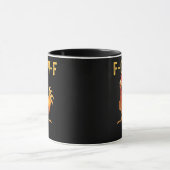 Mug Poulet créatif et décontracté Funny F-Caw-F (Centre)