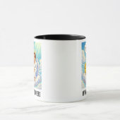 Mug Poulet d'ange dans la blague du paradis (Centre)