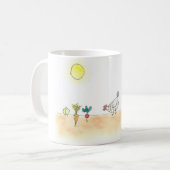 MUG POULET DANS LE JARDIN (Devant gauche)