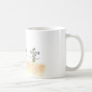 MUG POULET DANS LE JARDIN