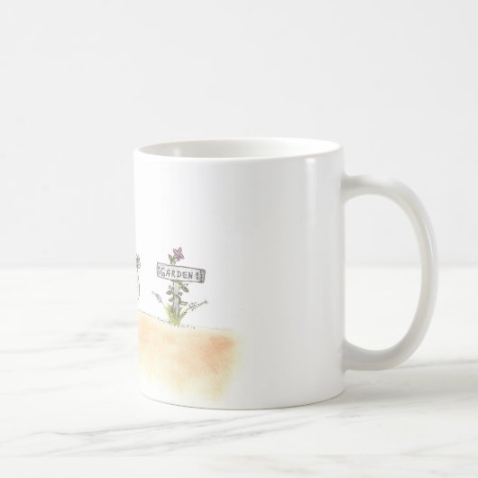 MUG POULET DANS LE JARDIN (Droite)