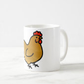 Mug Poulet de Chubby (Devant droit)