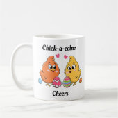 Mug Poulet de Pâques mignons (Gauche)
