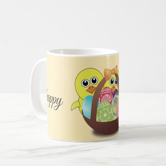 Mug Poulet de Pâques Parfait, Cool (Devant gauche)